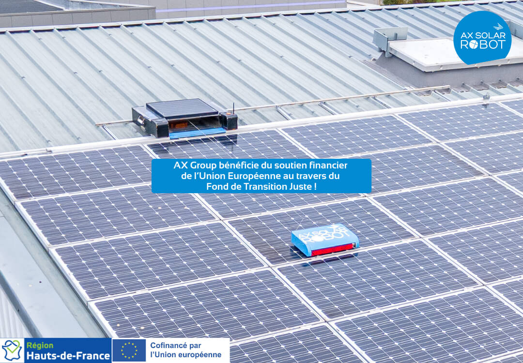 AX Group awarded ERDF ESF+ FTJ grant – accelerating R&D on our autonomous photovoltaic cleaning robots